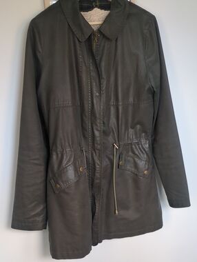 long tall sally Olive Utility Jacket with Drawstring Waist